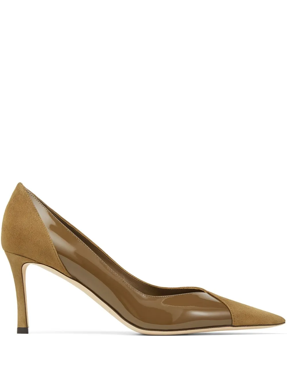 

Jimmy Choo Cass 75mm pointed pumps - Green