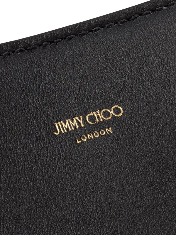 Jimmy choo leather hot sale shoulder bag