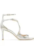 Jimmy Choo 75mm Azia sandals - Silver