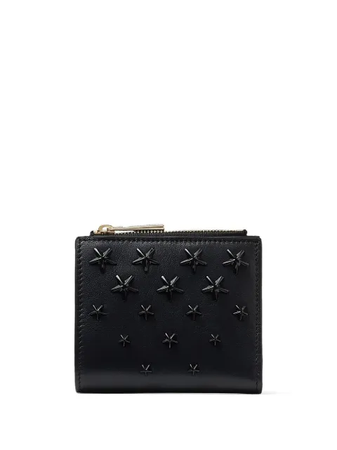 Jimmy Choo Hanni bi-fold leather wallet