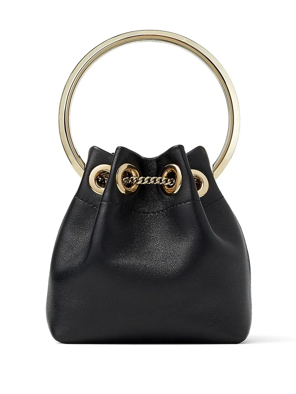  Jimmy Choo Bon Bon Beuteltasche   Schwarz 