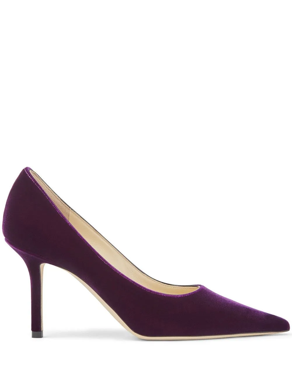 

Jimmy Choo zapatillas Love con tacón de 85mm - Morado