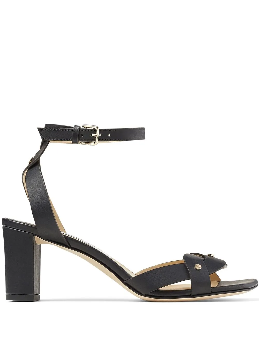 

Jimmy Choo Drya 65mm braided sandals - Black