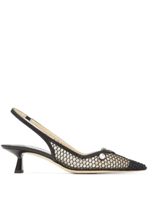 Jimmy choo shop peep toe slingback