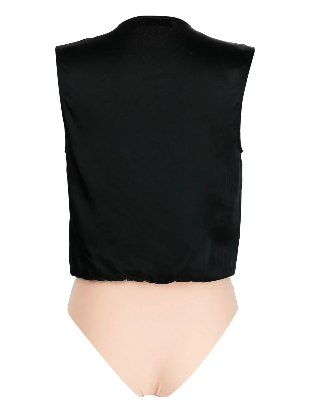Shop Fabiana Filippi Wrap-style Front Body In Schwarz