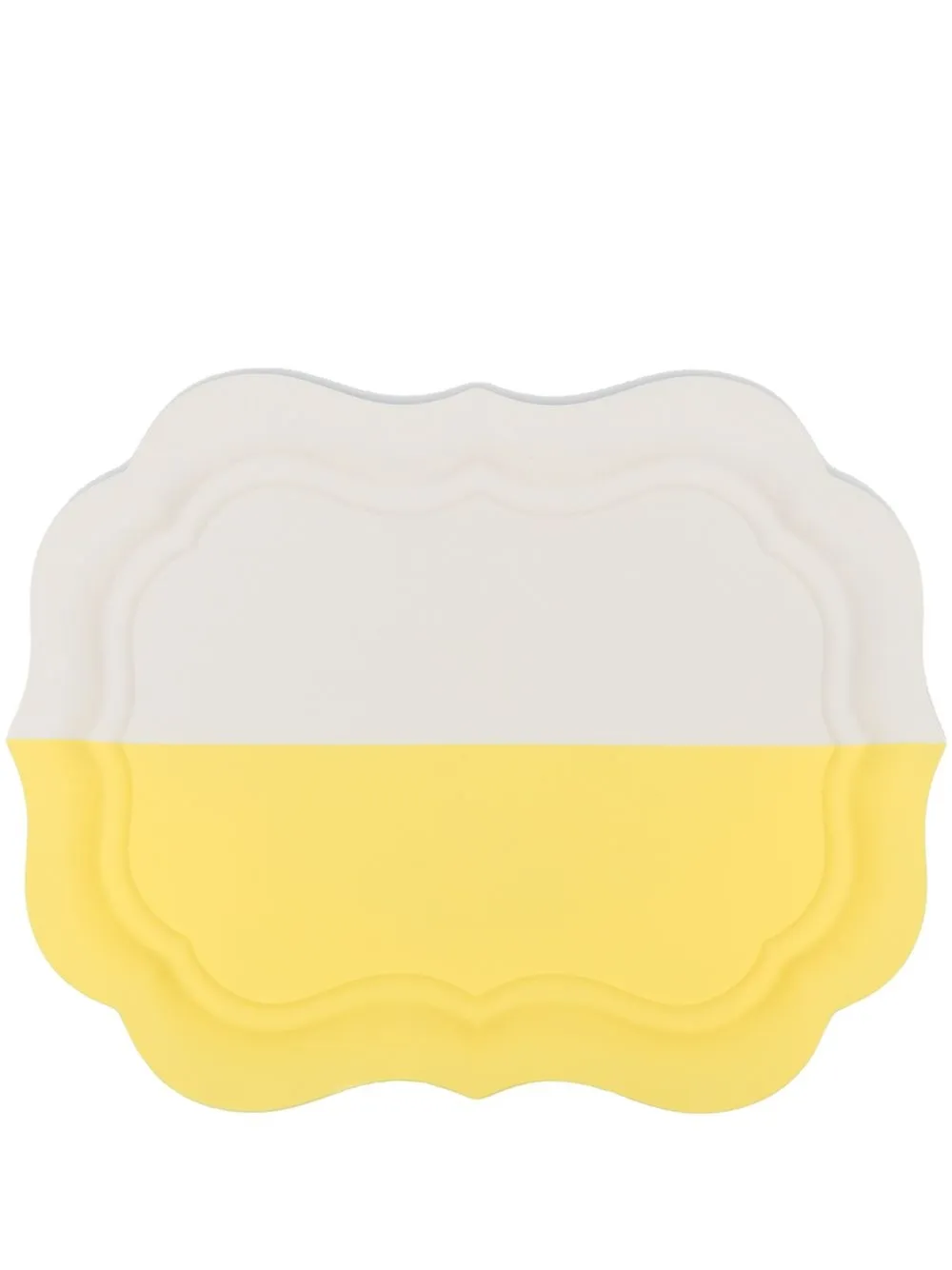 

Maison Balzac Ocean two-tone platter - Yellow