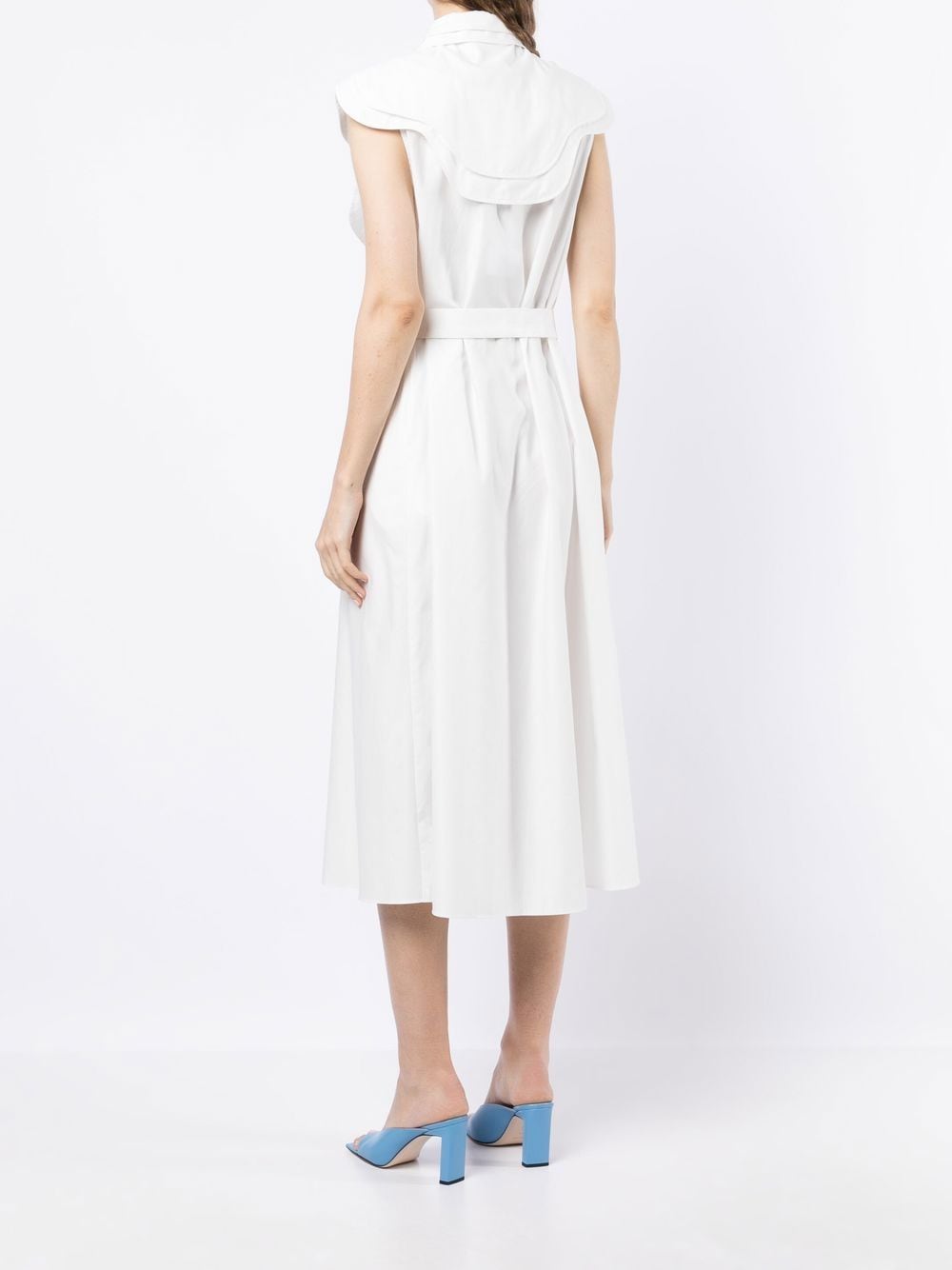 Acler Belted Sleeveless Shirt Dress - Farfetch