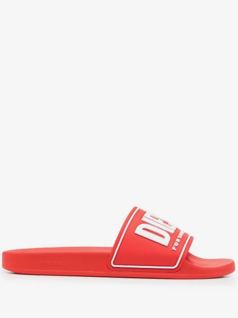 Diesel Sa-Mayemi CC logo-embossed slides