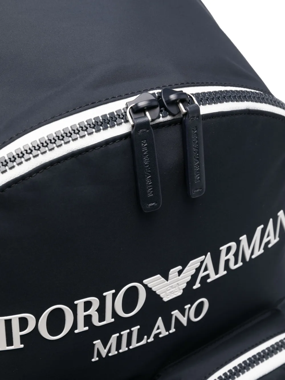 armani logo print pouch