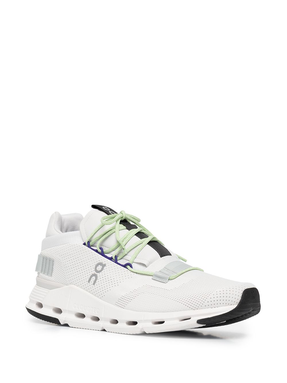On Running Cloudnova low-top sneakers - Wit