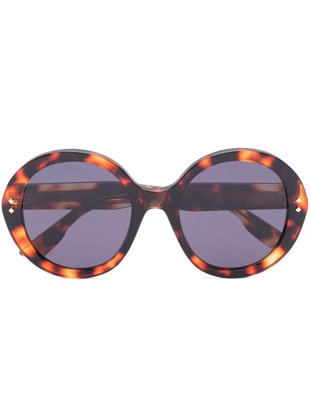 

Gucci Eyewear lentes de sol con armazón redonda - Negro