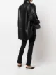 VETEMENTS long-sleeve leather shirt