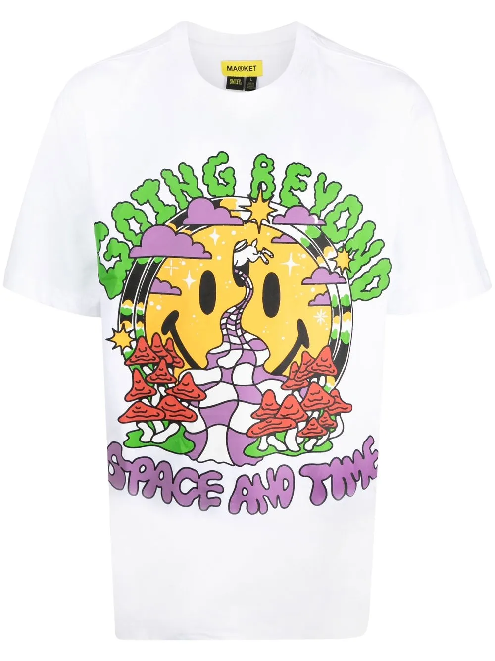 

MARKET Smiley Beyond Space And Time T-shirt - White