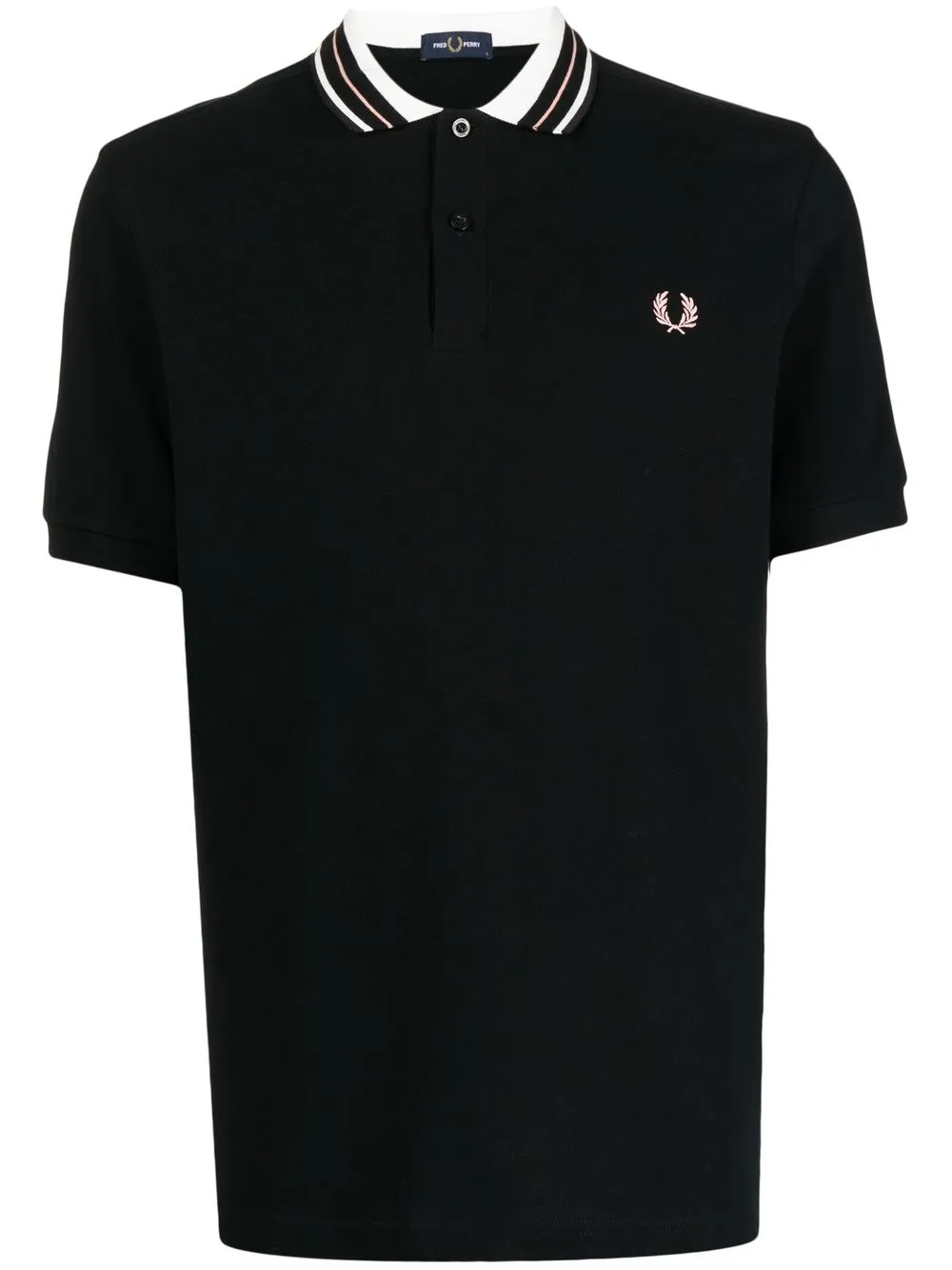 

Fred Perry playera tipo polo con logo bordado - Negro