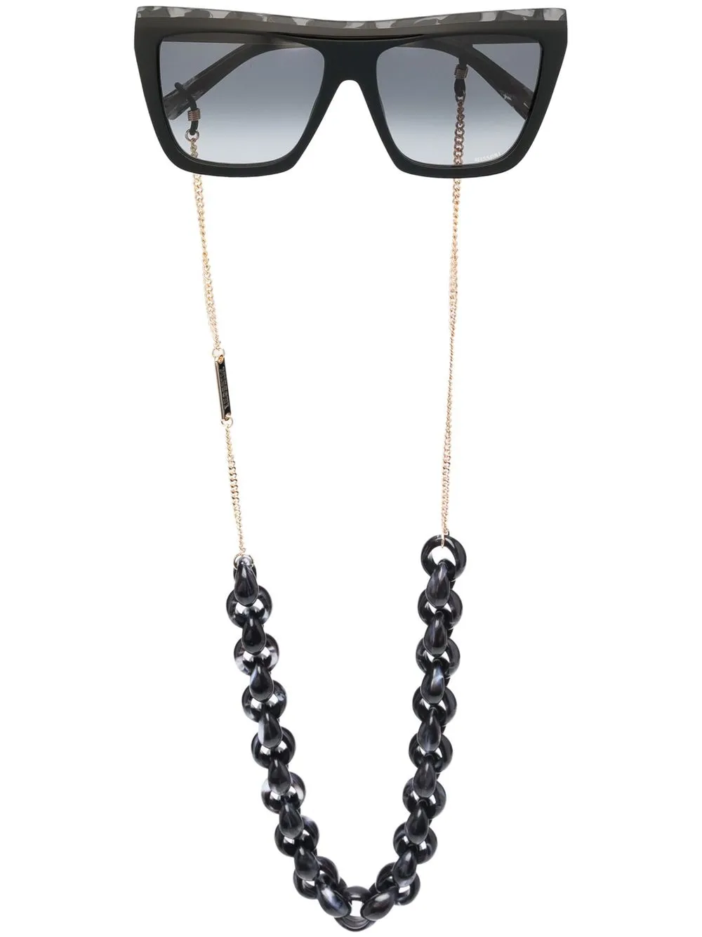 

MISSONI EYEWEAR lentes de sol con armazón cuadrada - Negro