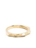 Anonymous 18kt recycled yellow gold Collection 1 thin pyramid stacking ring