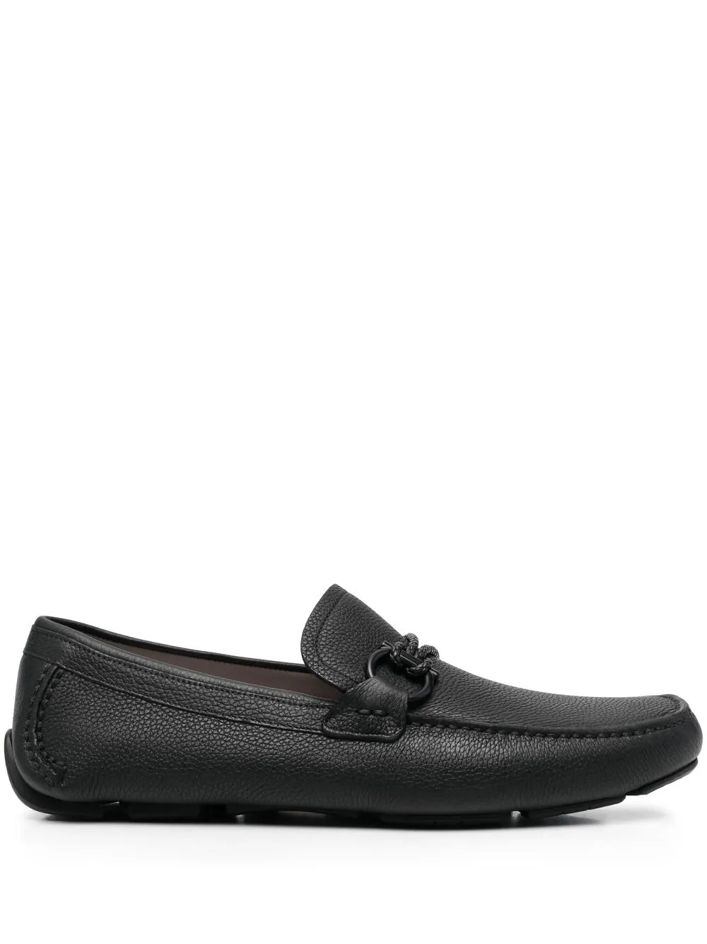 

Ferragamo Gancini driving loafers - Black