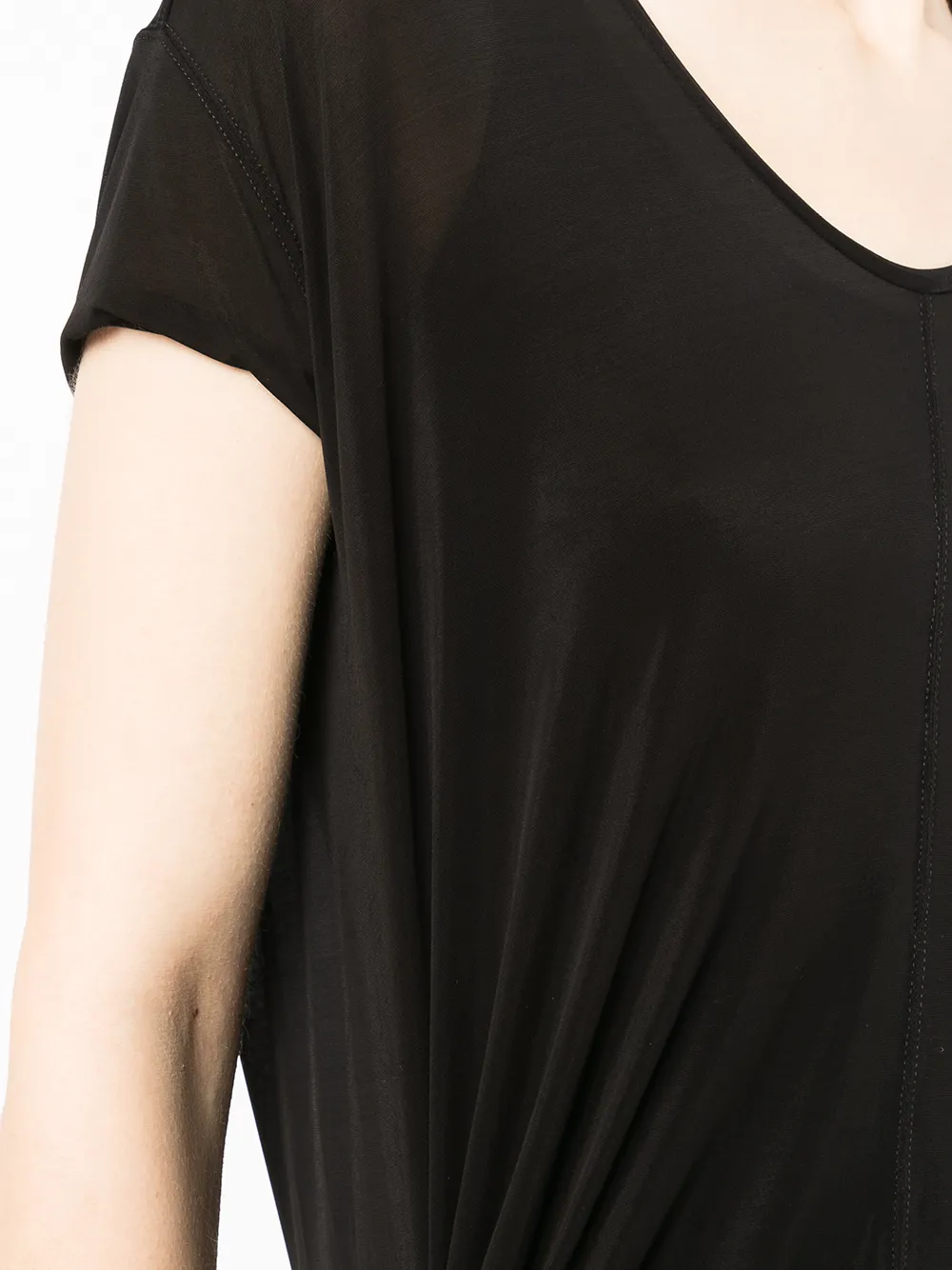 Rick Owens T-shirt met logoprint Zwart