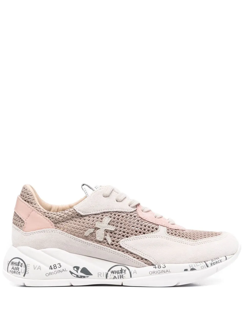 Premiata Scarlett Lace-up Sneakers In Pink