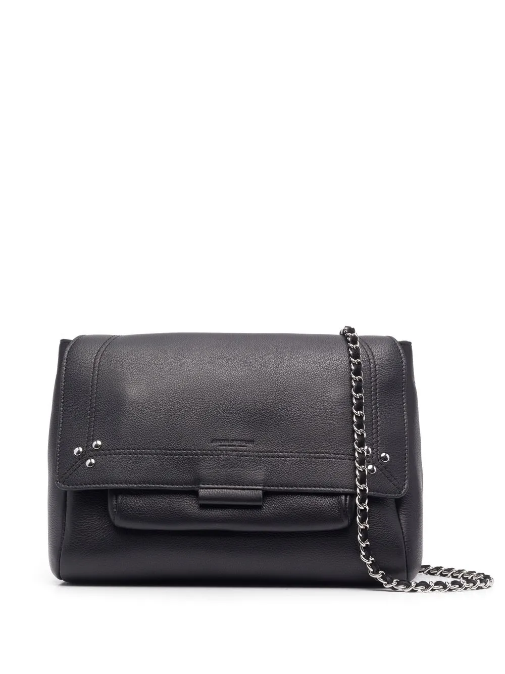 

Jérôme Dreyfuss bolsa crossbody con apliques - Negro