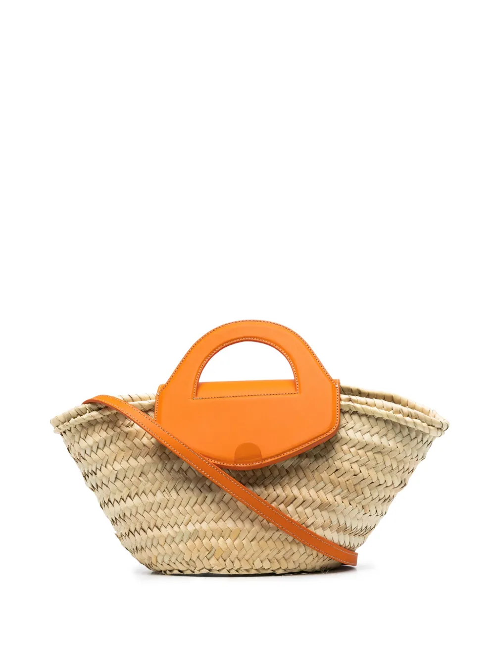 

Hereu straw woven bucket bag - Neutrals