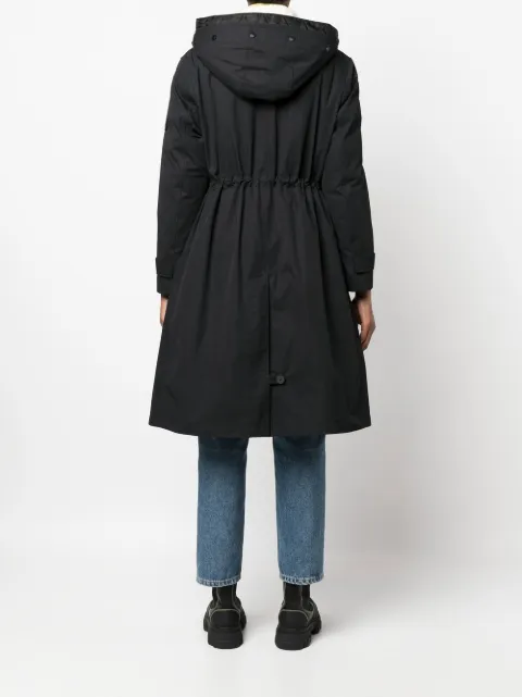Yves Salomon shearling parka coat 23WFM05005A06XB1722 - 3