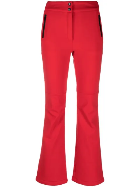 Yves Salomon high-rise button-waist trousers