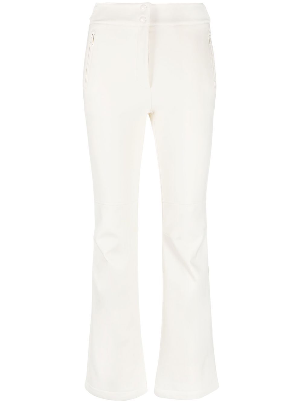 Yves Salomon high-rise button-waisted trousers - Neutrals