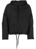 Yves Salomon reversible hooded puffer jacket - Black