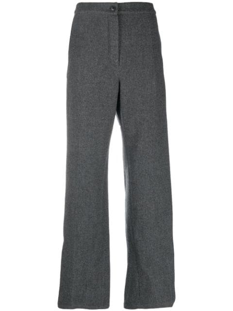 Yves Salomon high-waisted wool trousers