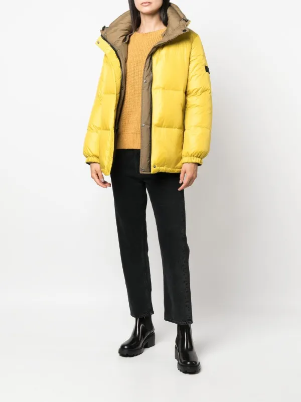 Yves Salomon Wendbare Daunenjacke Grün FARFETCH DE