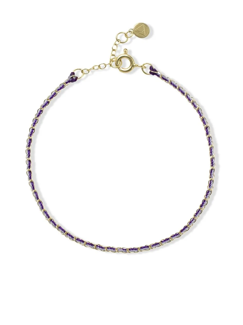 

THE ALKEMISTRY pulsera Wisdom en oro amarillo 18kt - Azul