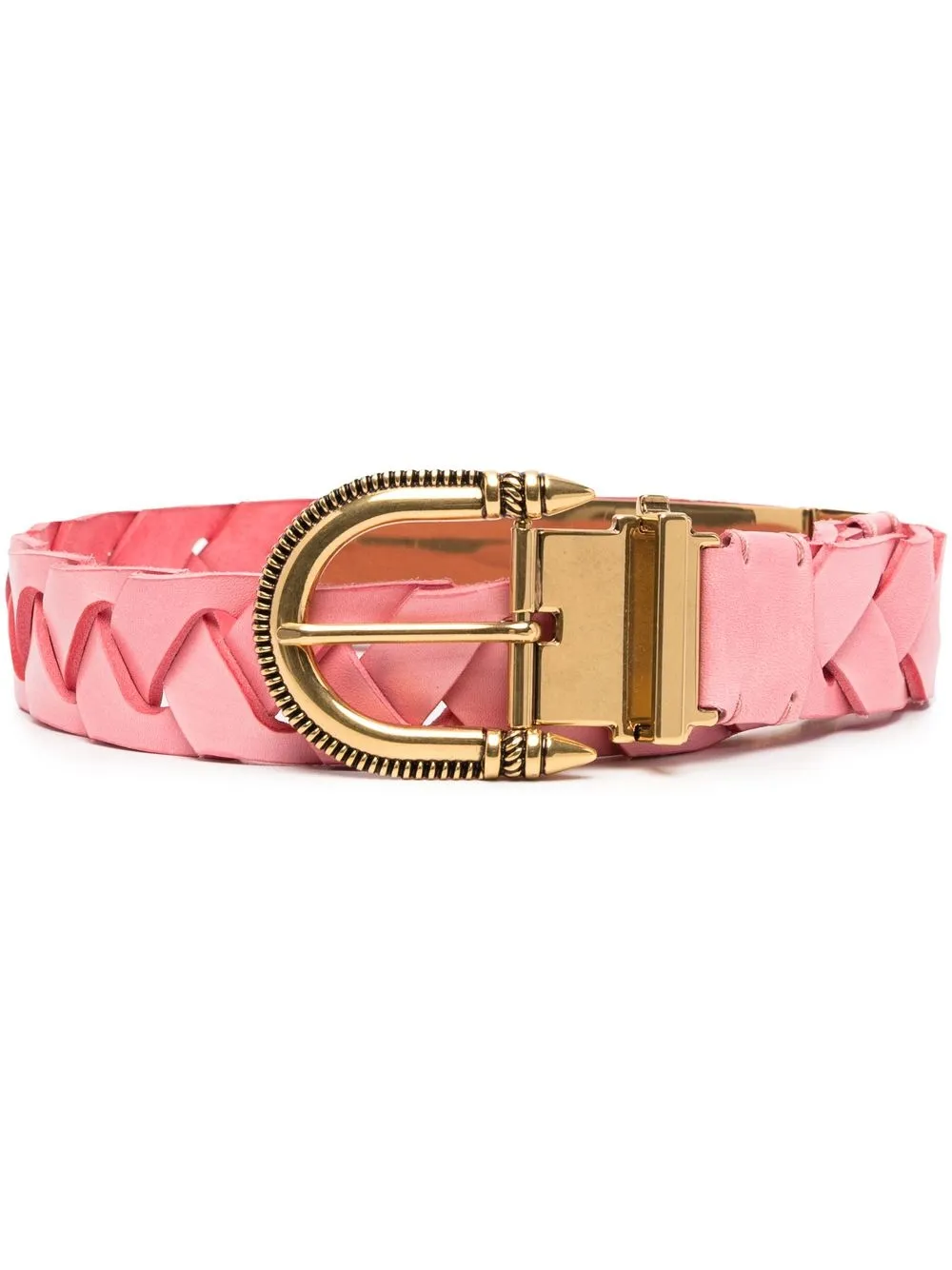 

ETRO interwoven detail belt - Pink