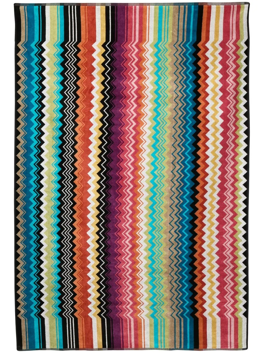 Missoni Home ジグザグパターン タオル | ブラック | FARFETCH JP