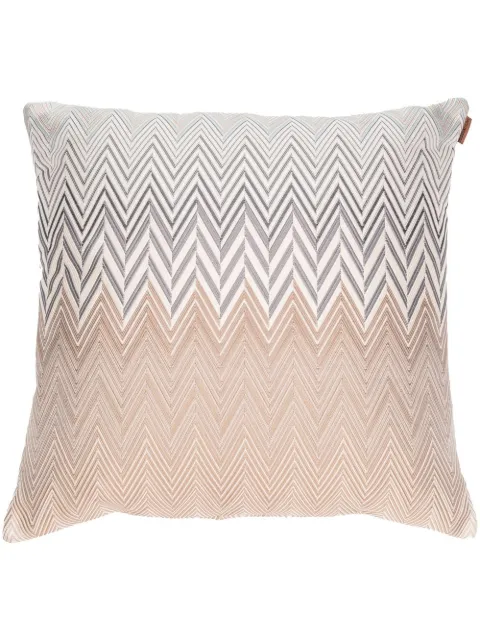 Missoni Home zigzag-pattern feather down cushion