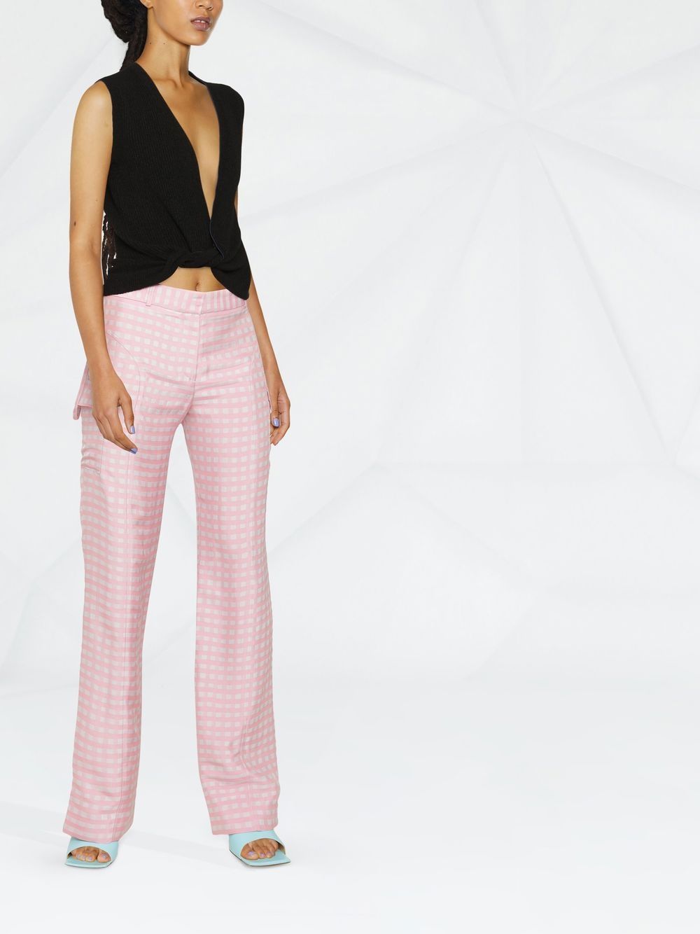 jacquemus pink trousers