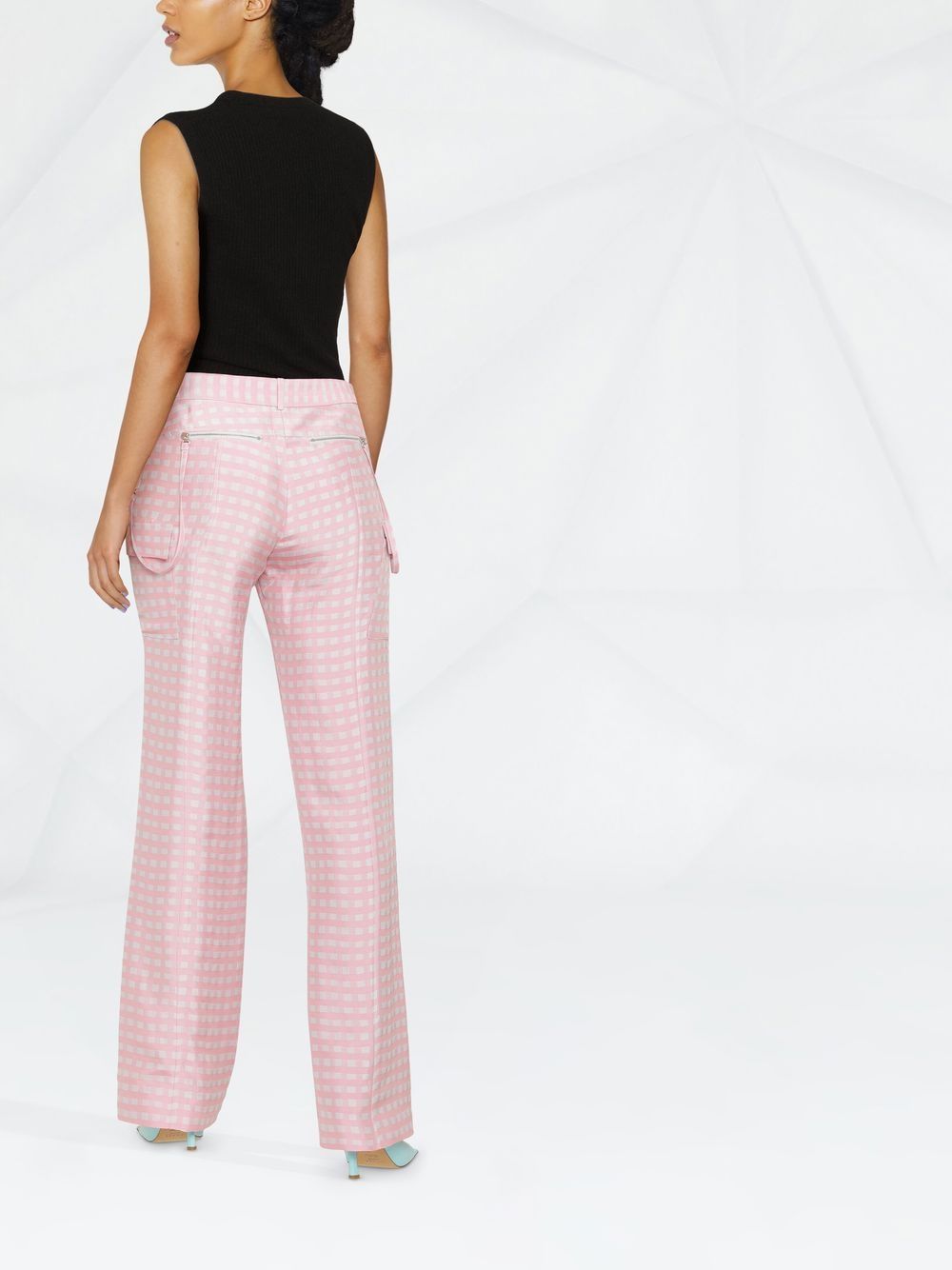 jacquemus pink trousers