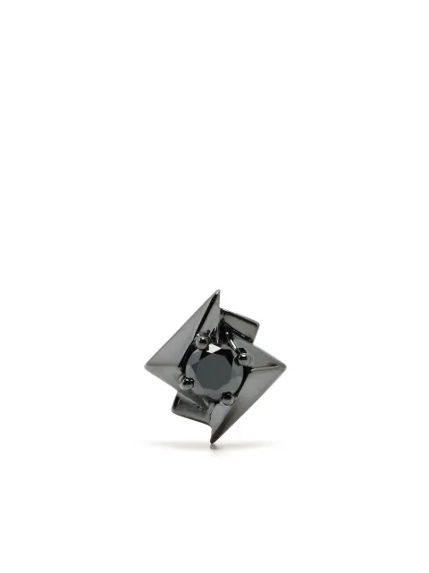 Anonymous Collection 2 ダイヤモンド ピアス 18Kリサイクルブラックゴールド