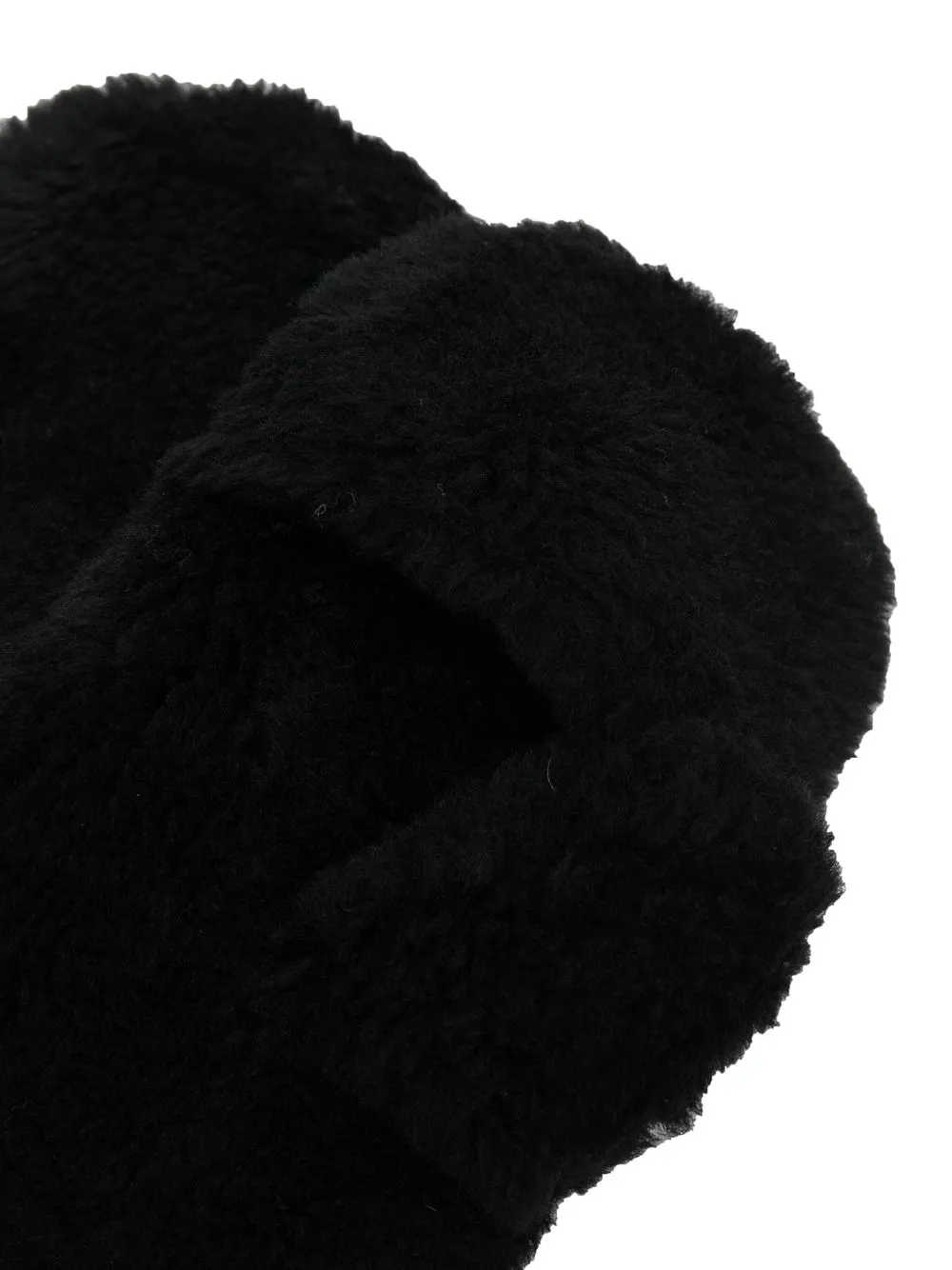 Yves Salomon Wollen wanten - Zwart