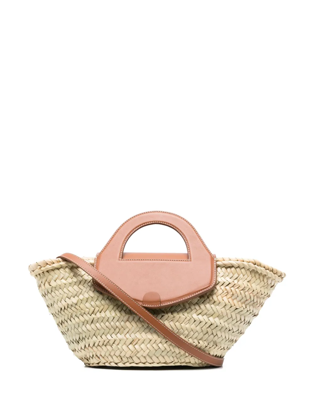 

Hereu interwoven straw tote bag - Neutrals