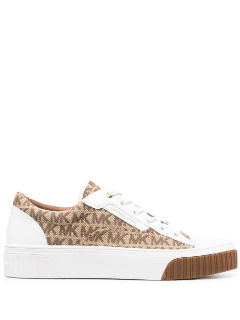 michael kors snakeskin tennis shoes