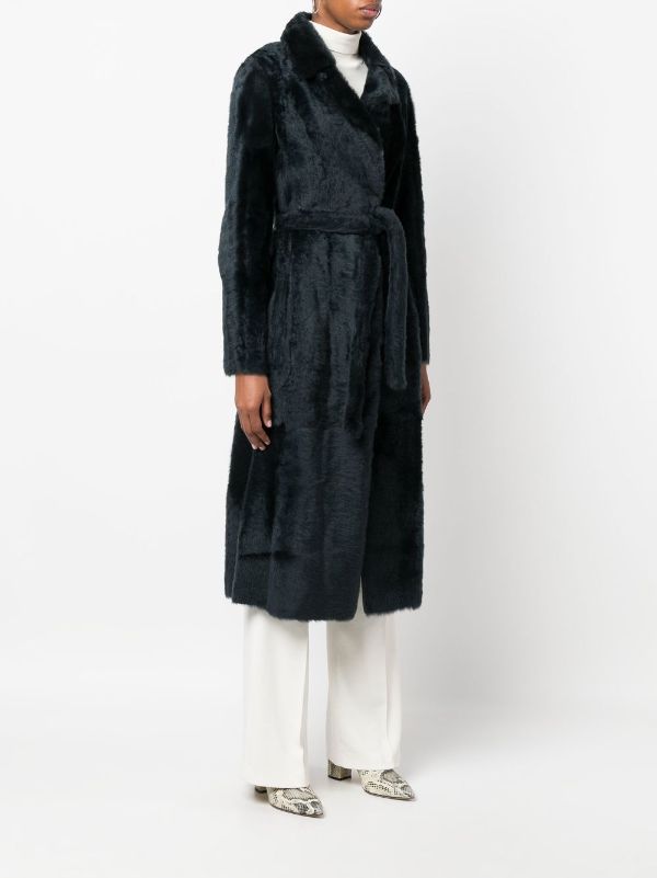 Yves salomon clearance reversible shearling coat