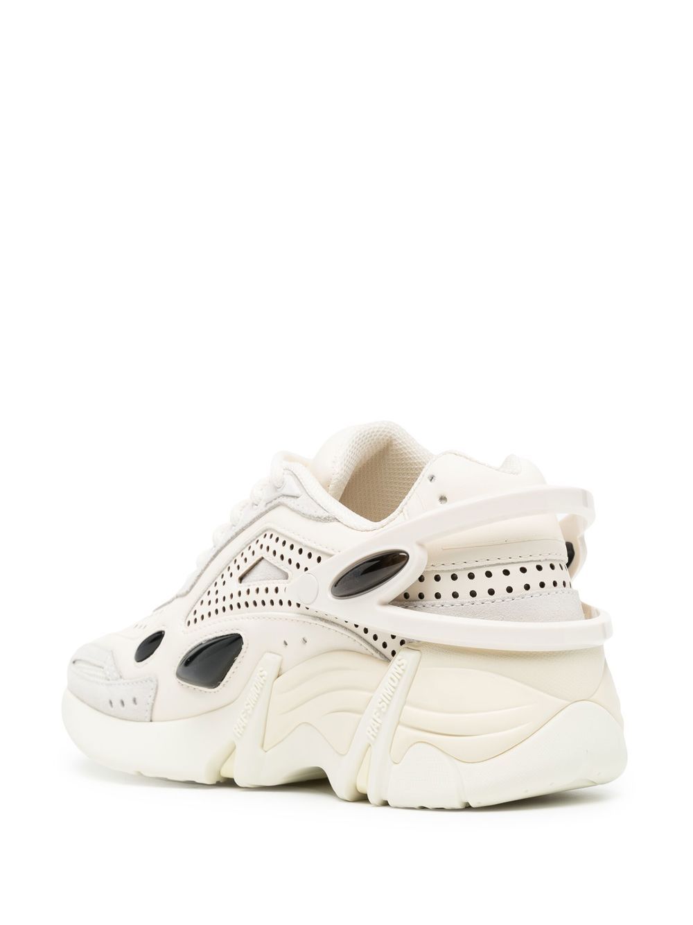 Shop Raf Simons Cylon-21 Low-top Sneakers In Neutrals