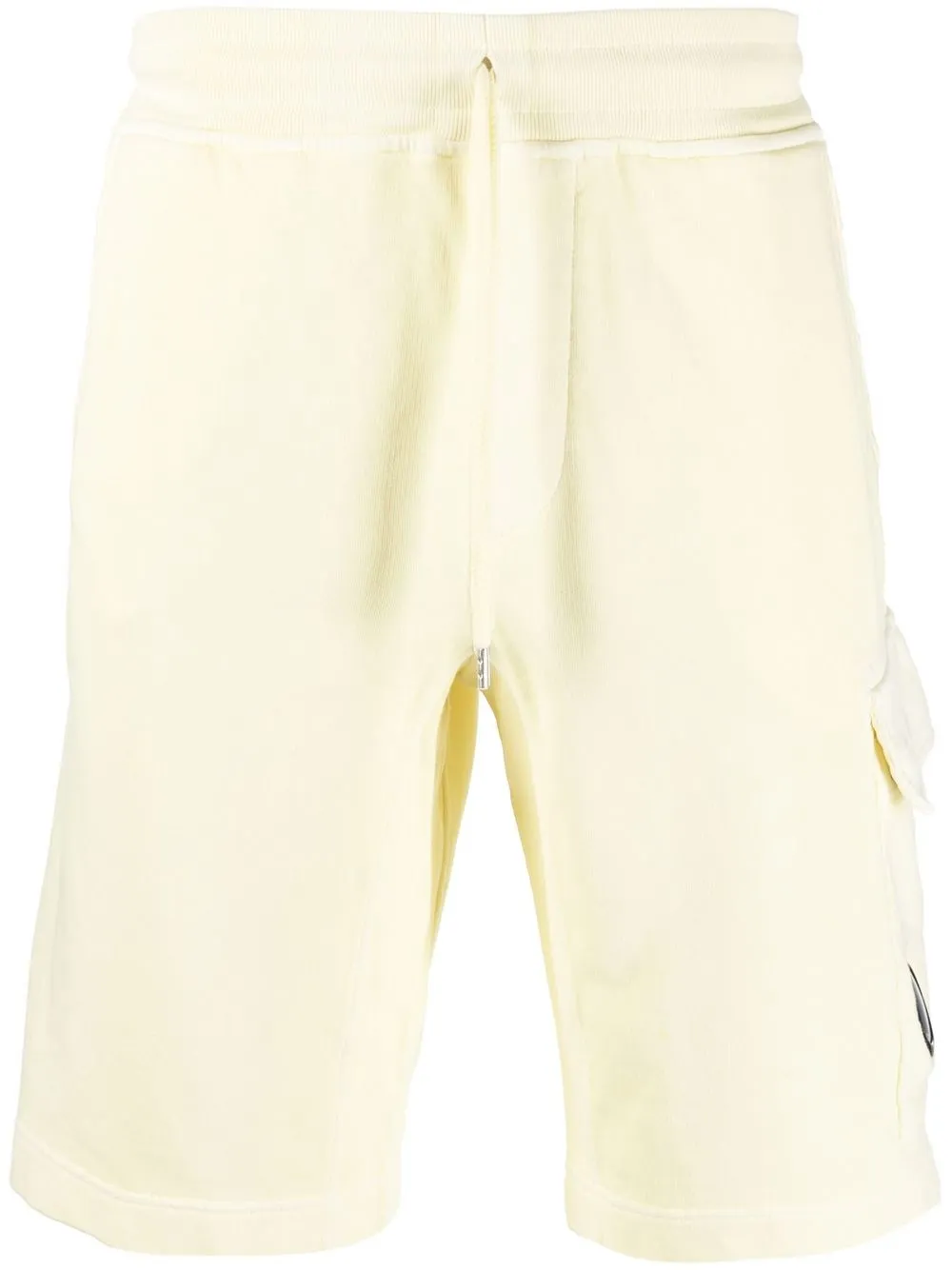 

C.P. Company cotton track shorts - Yellow
