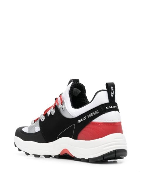 Salomon logo-print Panelled Sneakers - Farfetch