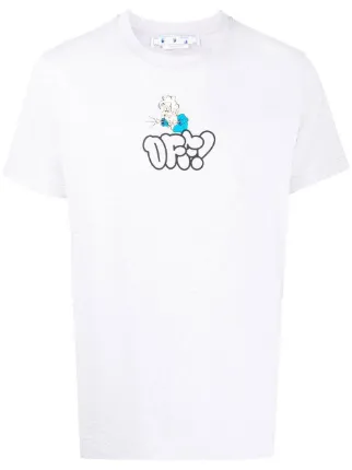 Off-White オフホワイト ロゴプリント Tシャツ - Farfetch