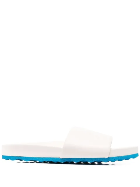 Off-White Diag-stripe slides