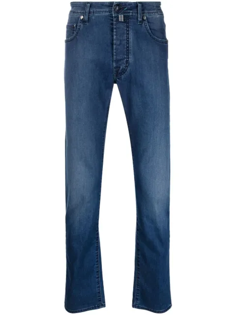 straight-leg jeans