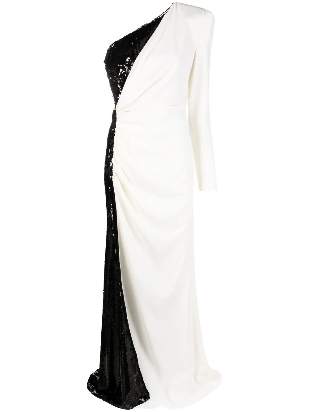 

PINKO vestido de fiesta bordado con lentejuelas - Blanco