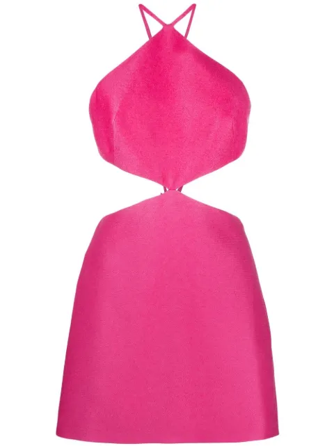 Valentino Garavani bow embellished mini dress